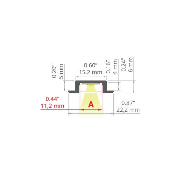LED-Alu Profil MICRO-NK